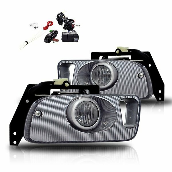 Winjet Fog Lights - Yellow - Wiring Kit Included CFWJ-0035-Y